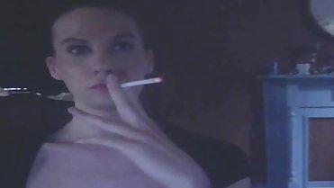 mommy smoking and masturbating