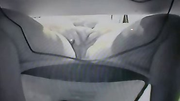 Hidden cam under desk of my mom catches her fingering