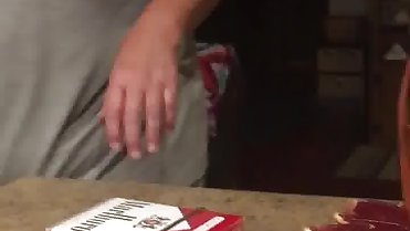 Stepmoms big saggy 44Ds braless