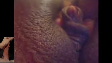 cumming with blackmommy