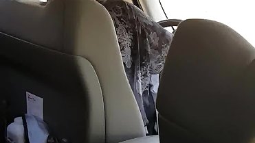 Flashing mom while driving