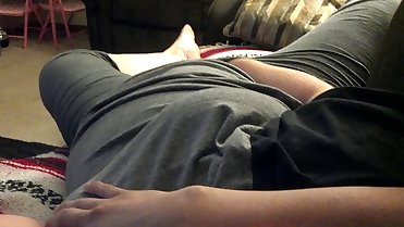 bbw blond mom masturbates and has intense orgasms