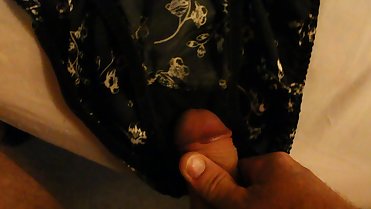 Cum in Mom's Panties again