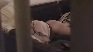 Spying lonely mom Masturbate until Orgasm